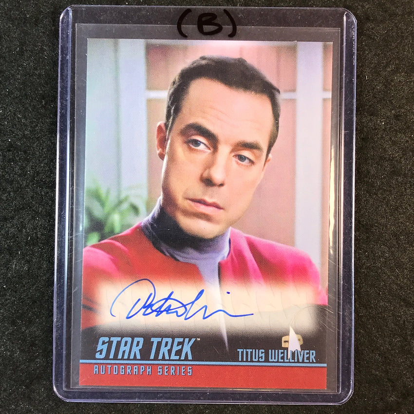 2026 Star Trek Connections TITUS WELLIVER MAXWELL BURKE Auto Series #A36 (B)