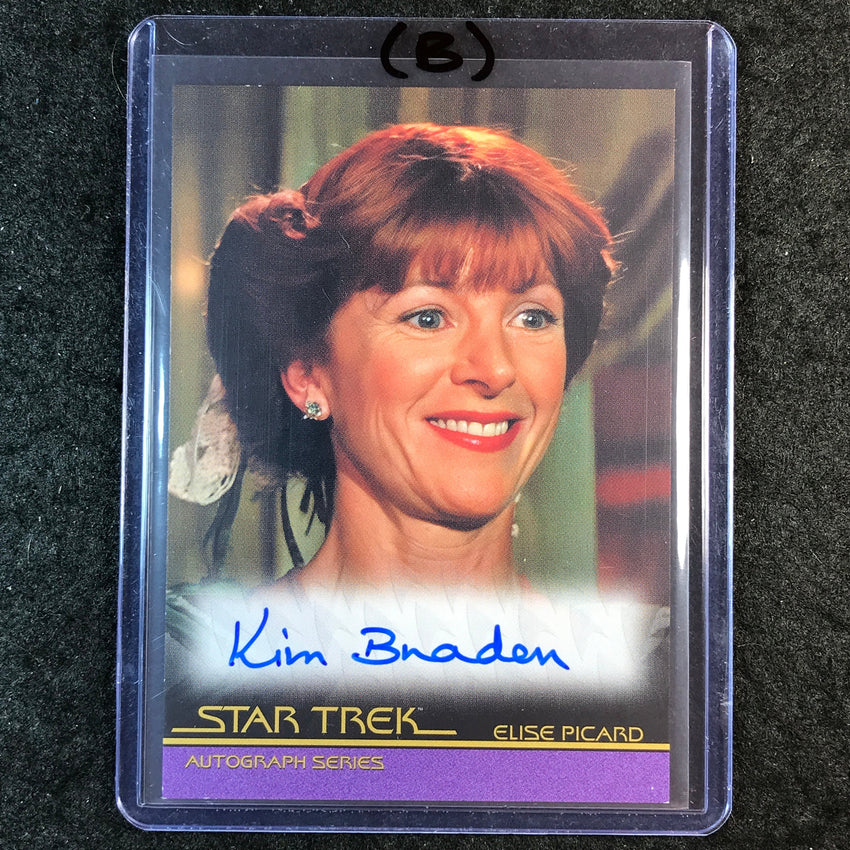 2026 Star Trek Connections KIM BRADEN AS ELISE PICARD Auto Series #A150 (B)