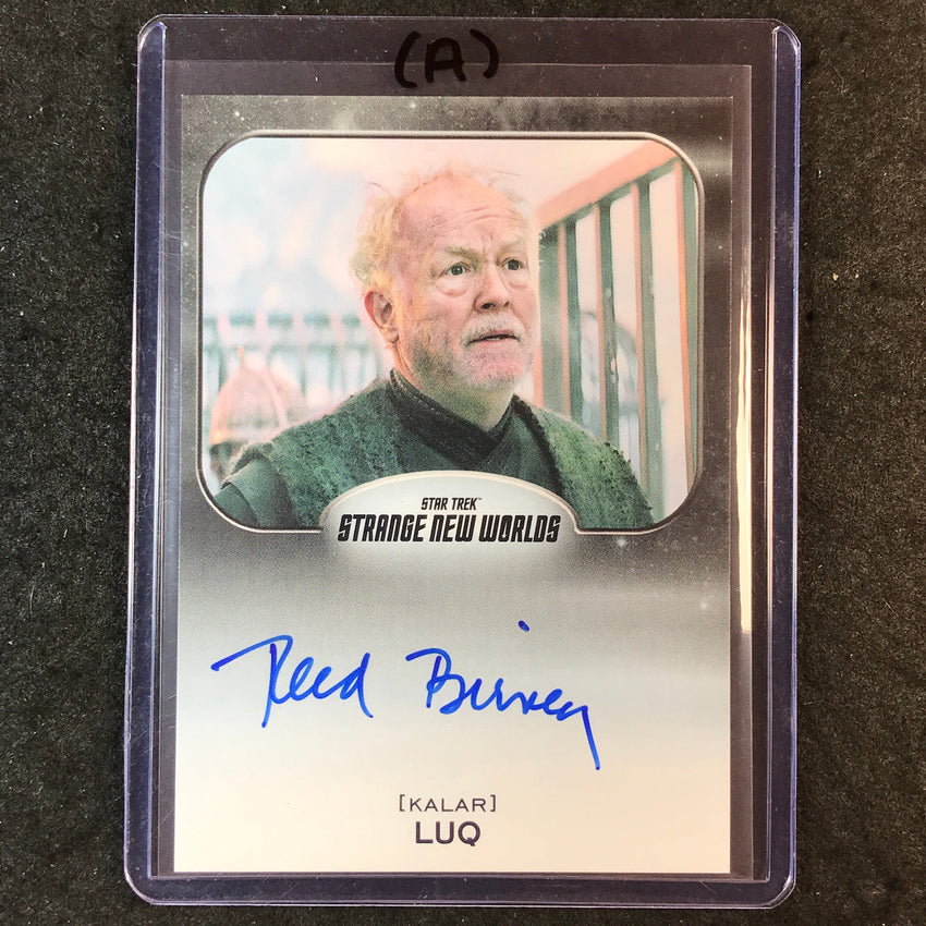 2026 Star Trek Connections REED BIRNEY AS LUQ Strange New Worlds Auto (A)