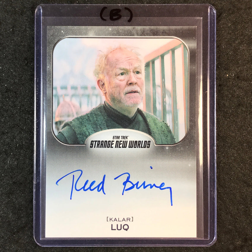 2026 Star Trek Connections REED BIRNEY AS LUQ Strange New Worlds Auto (B)