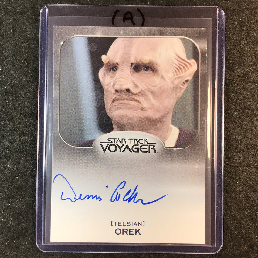 2026 Star Trek Connections DENNIS COCKRUM AS OREK Voyager Auto (A)