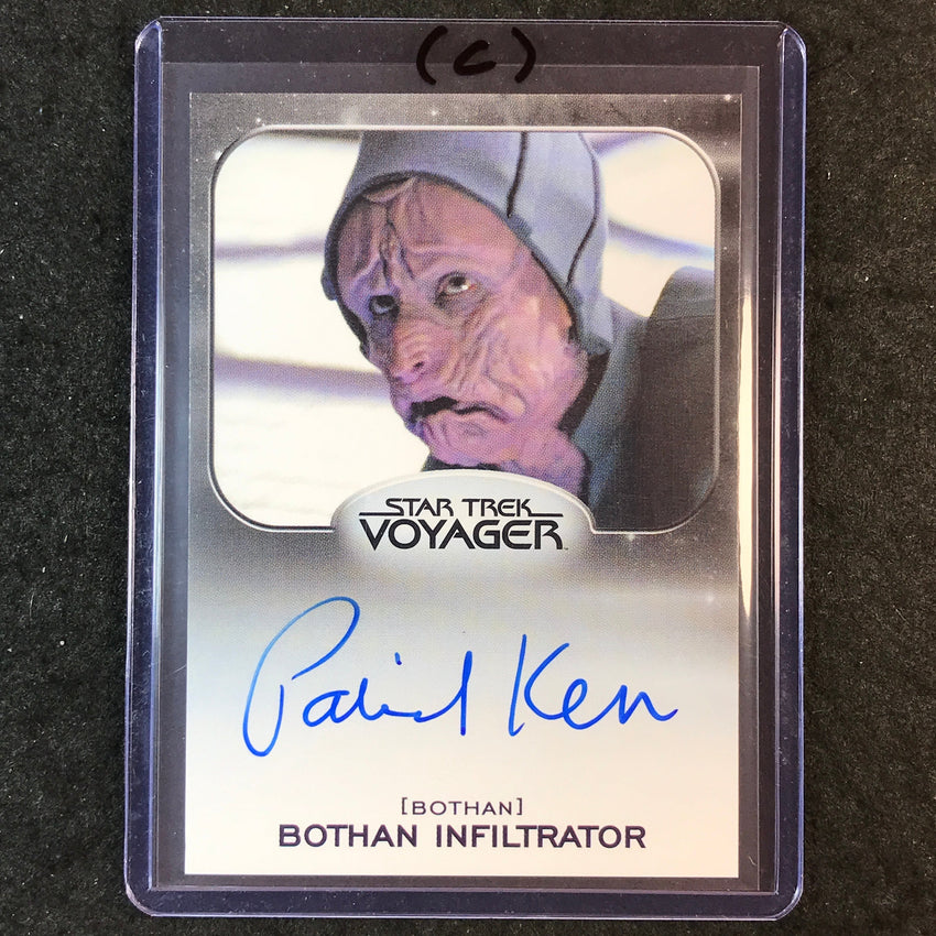 2026 Star Trek Connections PATRICK KERR AS BOTHAN INFILTRATOR Voyager Auto (C)