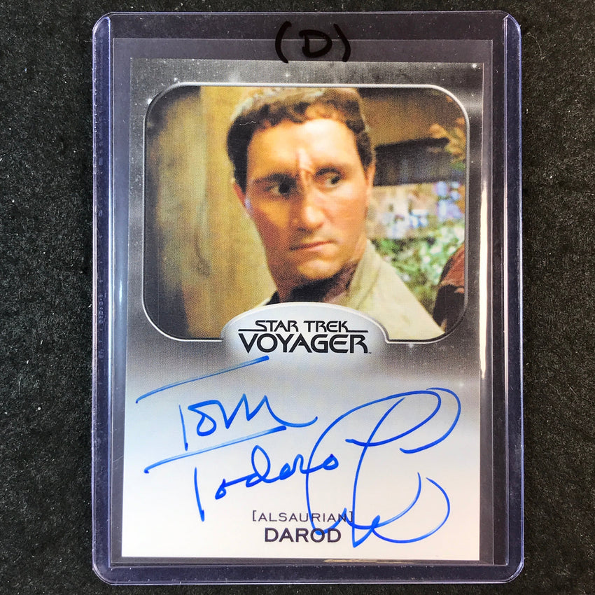 2026 Star Trek Connections TOM TODOROFF AS DAROD Voyager Auto (D)