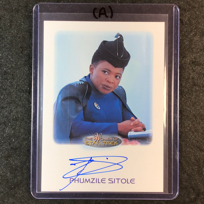 2026 Star Trek Connections PHUMZILE SITOLE AS NDOYE Women of Star Trek Auto (A)
