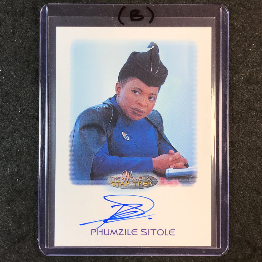 2026 Star Trek Connections PHUMZILE SITOLE AS NDOYE Women of Star Trek Auto (B)
