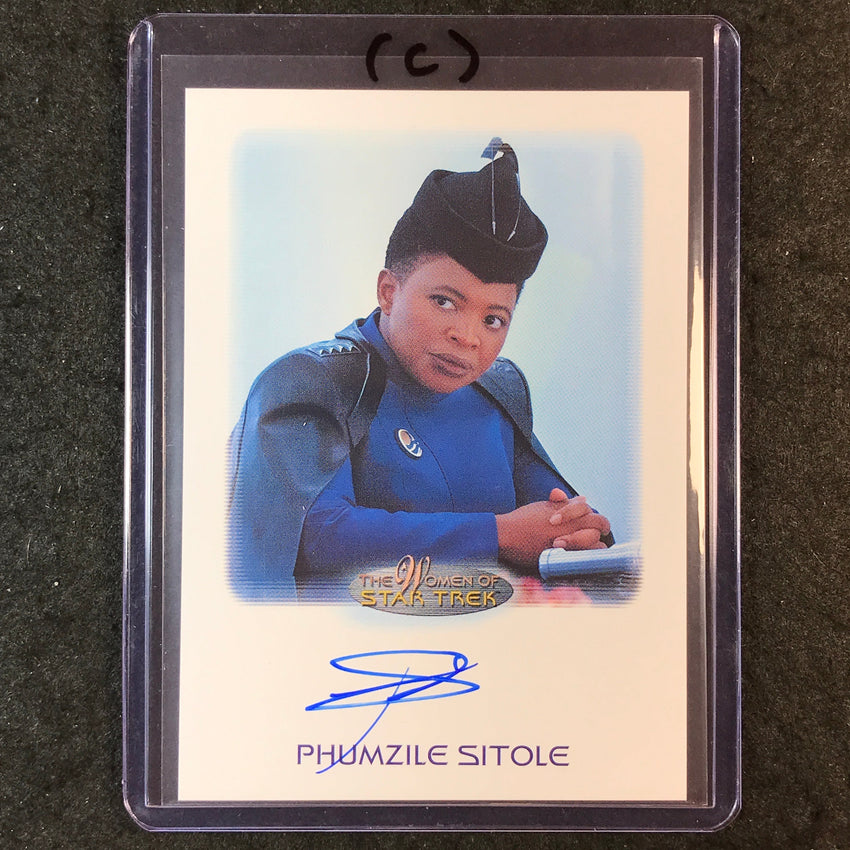 2026 Star Trek Connections PHUMZILE SITOLE AS NDOYE Women of Star Trek Auto (C)
