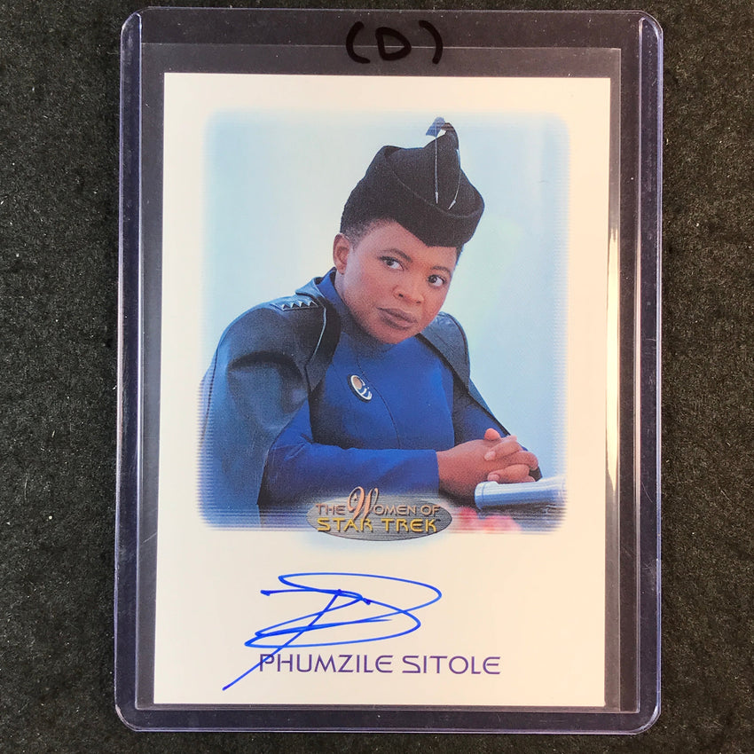 2026 Star Trek Connections PHUMZILE SITOLE AS NDOYE Women of Star Trek Auto (D)