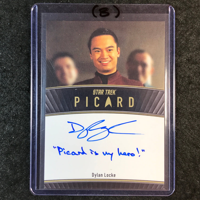 2026 Star Trek Connections DYLAN LOCKE AS CADET #1 Inscription Autograph (B)