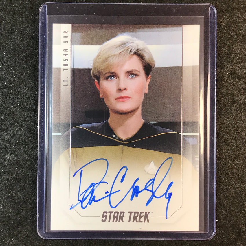 2026 Star Trek Connections DENISE CROSBY AS LT. TASHA YAR Bridge Crew Auto