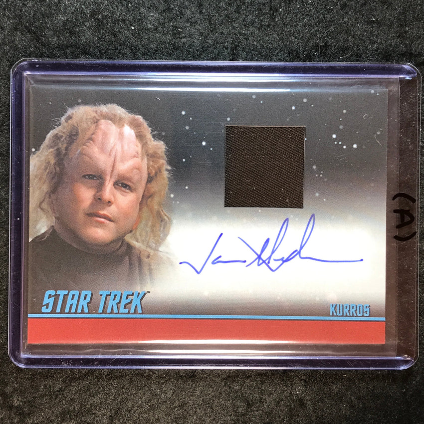 2026 Star Trek Connections JASON ALEXANDER AS KURROS Voyager Relic Auto (A)
