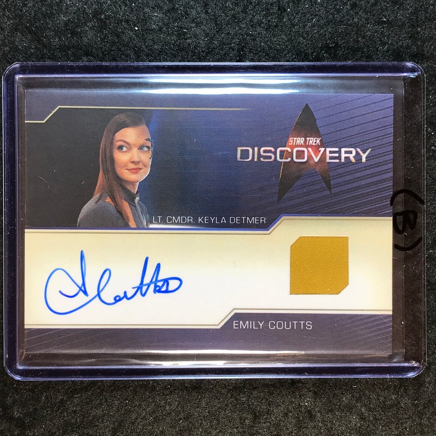 2026 Star Trek Connections EMILY COUTTS KEYLA DETMER Discovery Relic Auto (B)