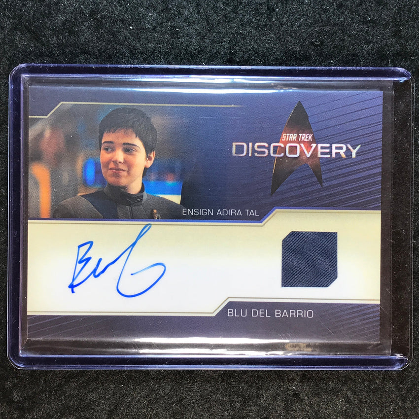 2026 Star Trek Connections BLU DEL BARRIO ENSIGN ADIRA TAL Discovery Relic Auto