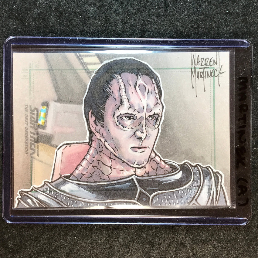 2026 Star Trek Connections CARDASSIAN Artist Sketch 1/1 WARREN MARTINECK (A)