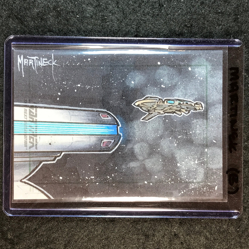 2026 Star Trek Connections ENTERPRISE Artist Sketch 1/1 WARREN MARTINECK (B)