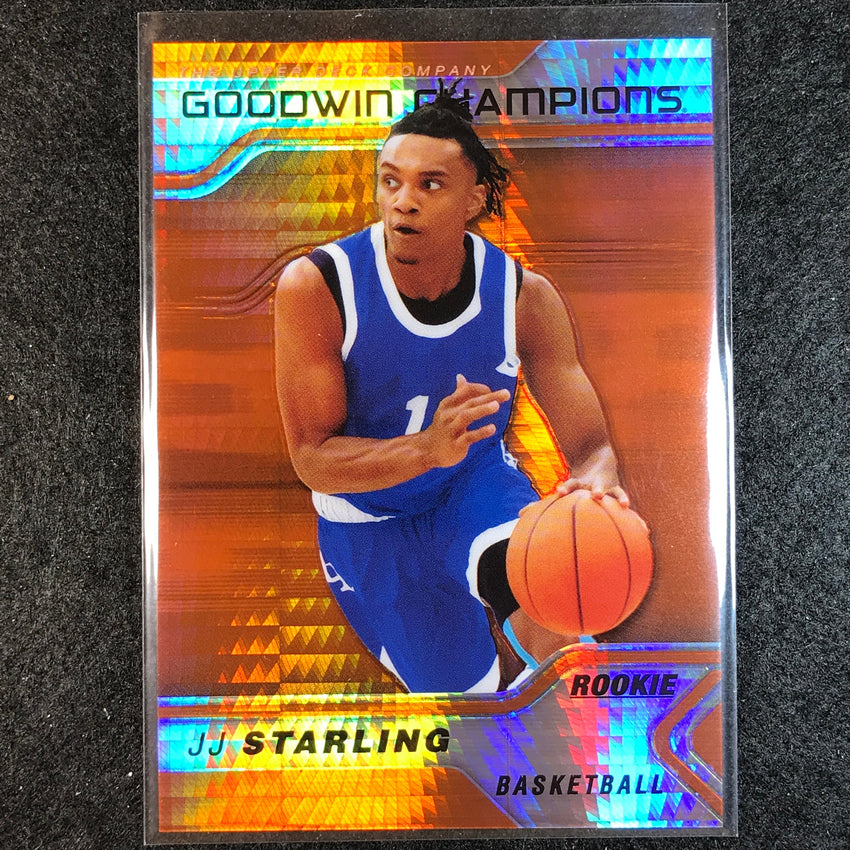 2023 Goodwin Champions JJ STARLING Platinum Rookie Orange Prism 332/499 #48