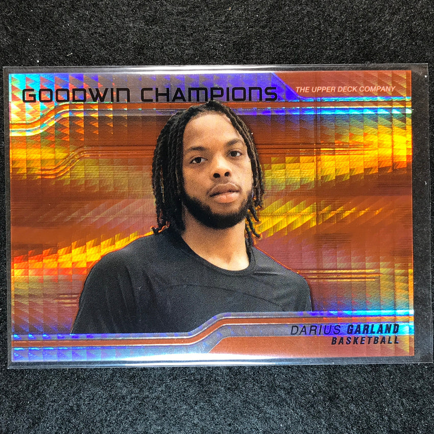 2023 Goodwin Champions DARIUS GARLAND Platinum Horizontal Orange Prism 111/499