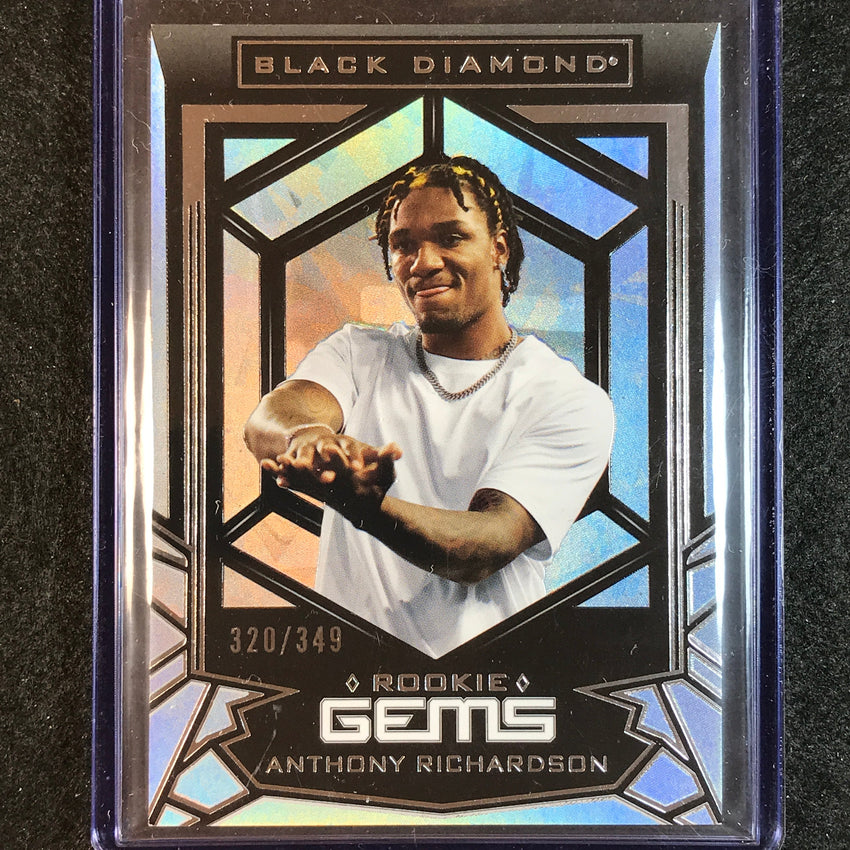 2023 Goodwin Champions ANTHONY RICHARDSON Black Diamond Rookie Gems 320/349
