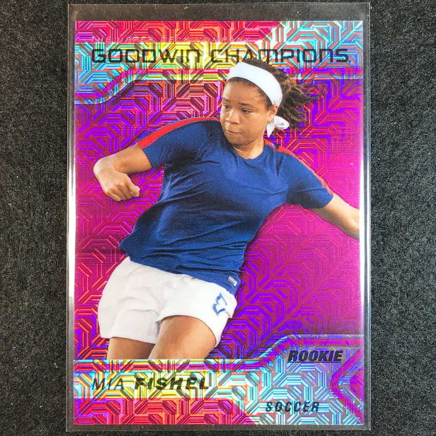 2023 Goodwin Champions MIA FISHEL Platinum Rookie Pink Traxx 174/299 #10
