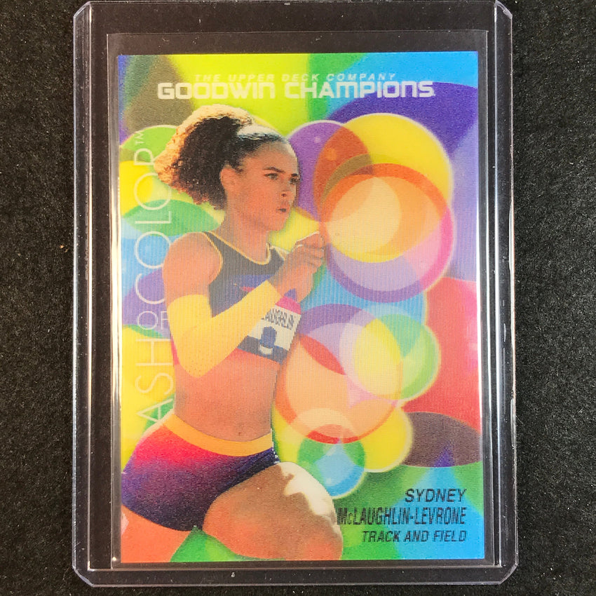 2023 Goodwin Champions SYDNEY MCLAUGHLIN-LEVRONE Lenticular Rookie Bounty #SM