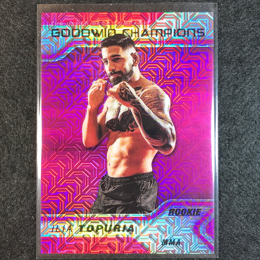 2023 Goodwin Champions ILIA TOPURIA Platinum Rookie Pink Traxx 5/299 #49