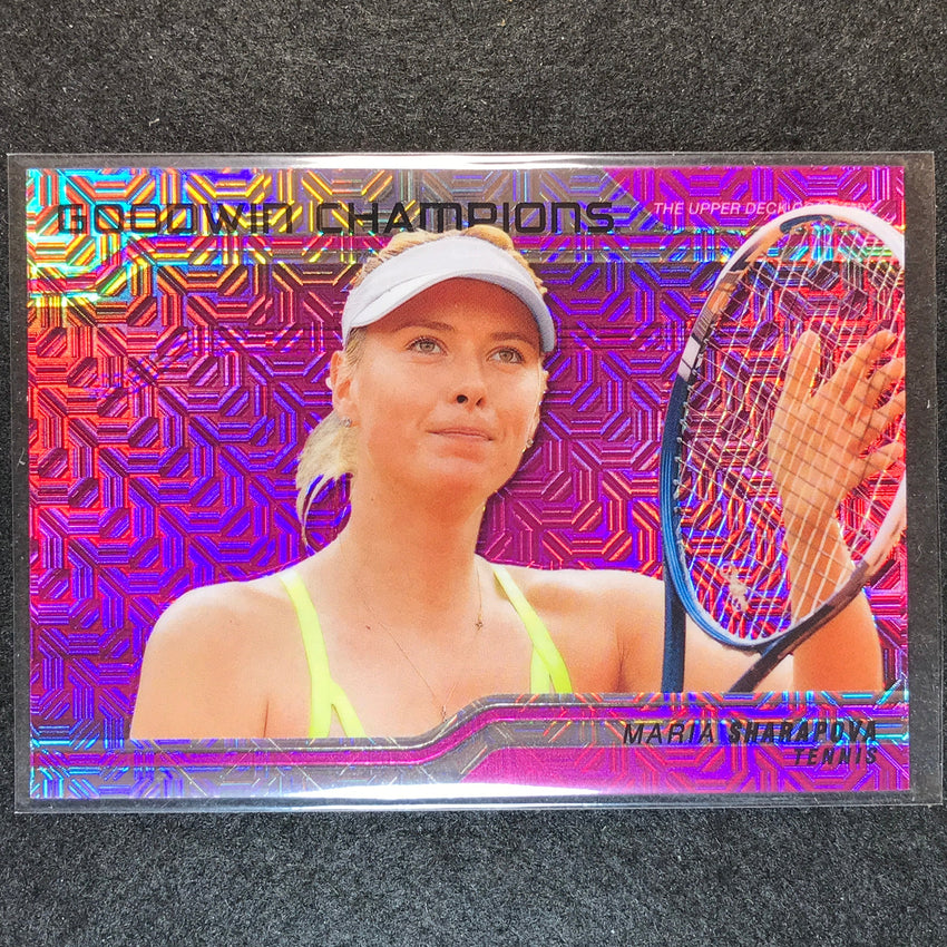 2023 Goodwin Champions MARIA SHARAPOVA Platinum Horizontal Pink Traxx 27/299 #57