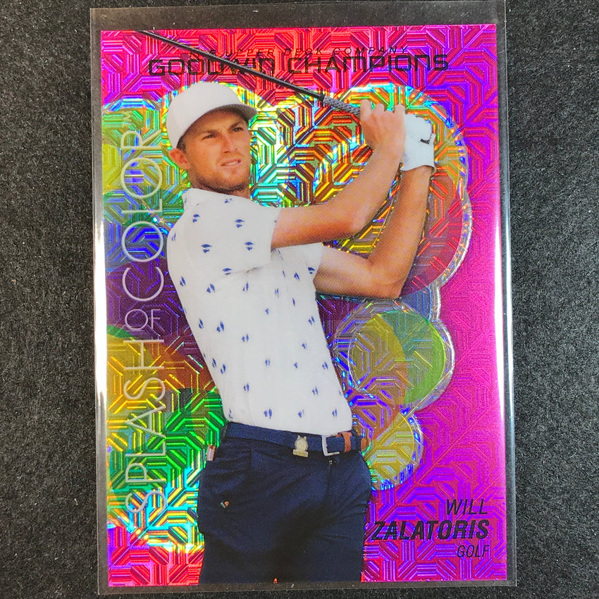 2023 Goodwin Champions WILL ZALATORIS Splash of Color Pink Traxx 234/299 #88
