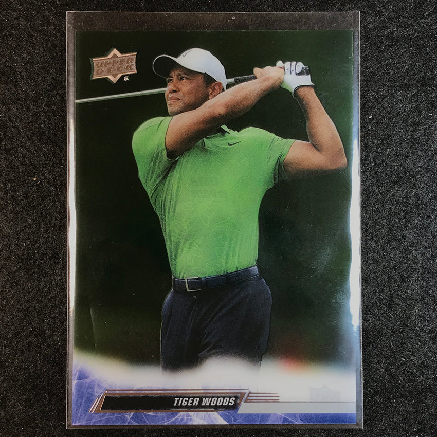 2023 Goodwin Champions TIGER WOODS Upper Deck Clear Cut Acetate No.2