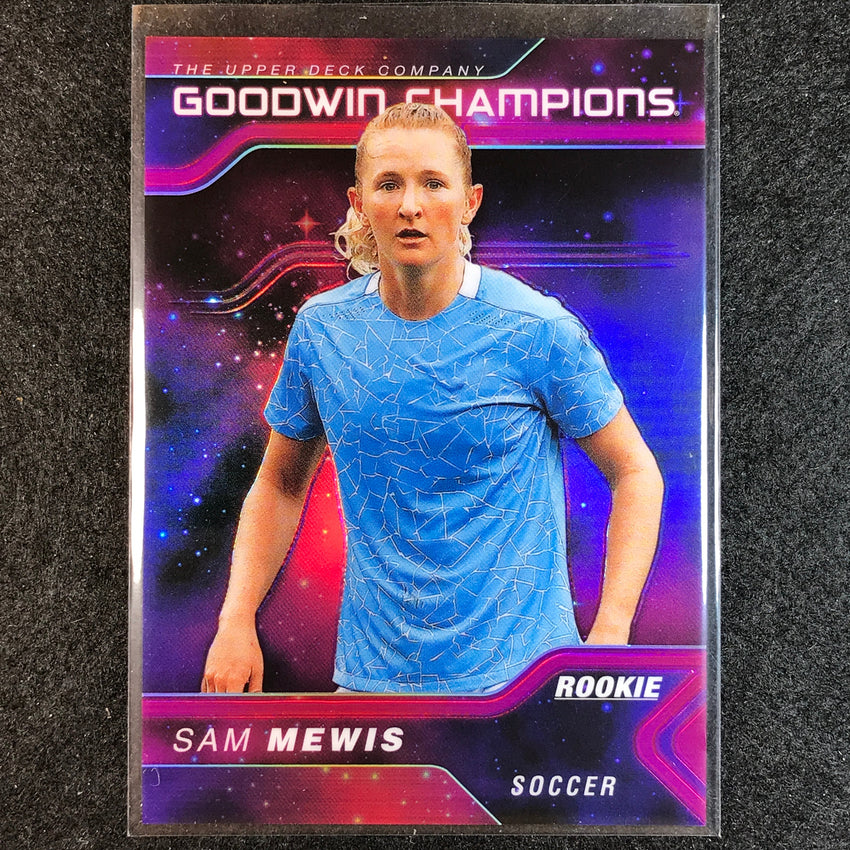 2023 Goodwin Champions SAM MEWIS Platinum Rookie Cosmic 142/199 #12