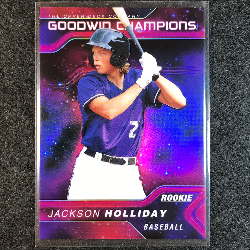 2023 Goodwin Champions JACKSON HOLLIDAY Platinum Rookie Cosmic 69/199 #20