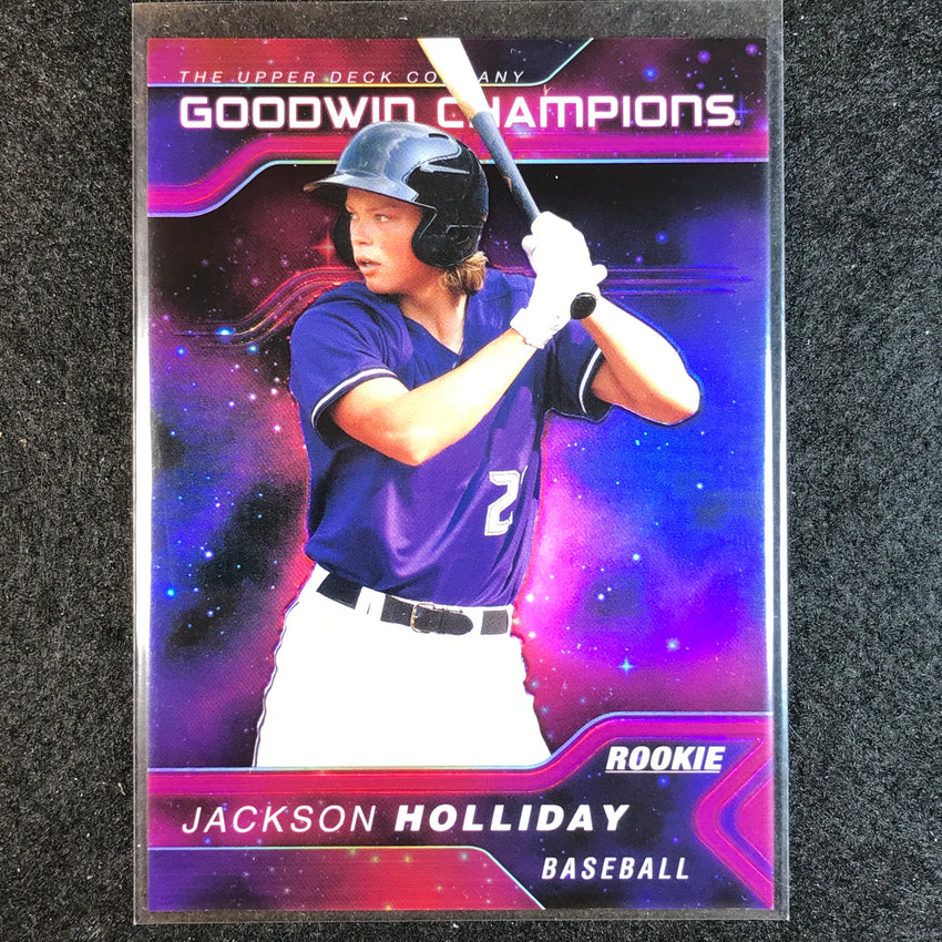 2023 Goodwin Champions JACKSON HOLLIDAY Platinum Rookie Cosmic 141/199 #20