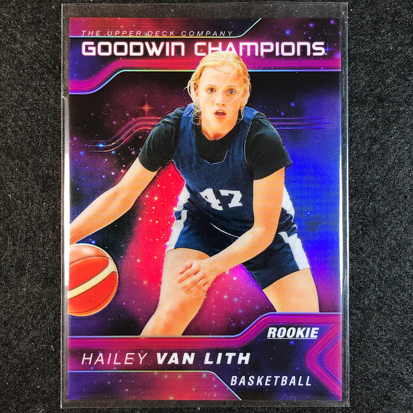 2023 Goodwin Champions HAILEY VAN LITH Platinum Rookie Cosmic 56/199 No.41