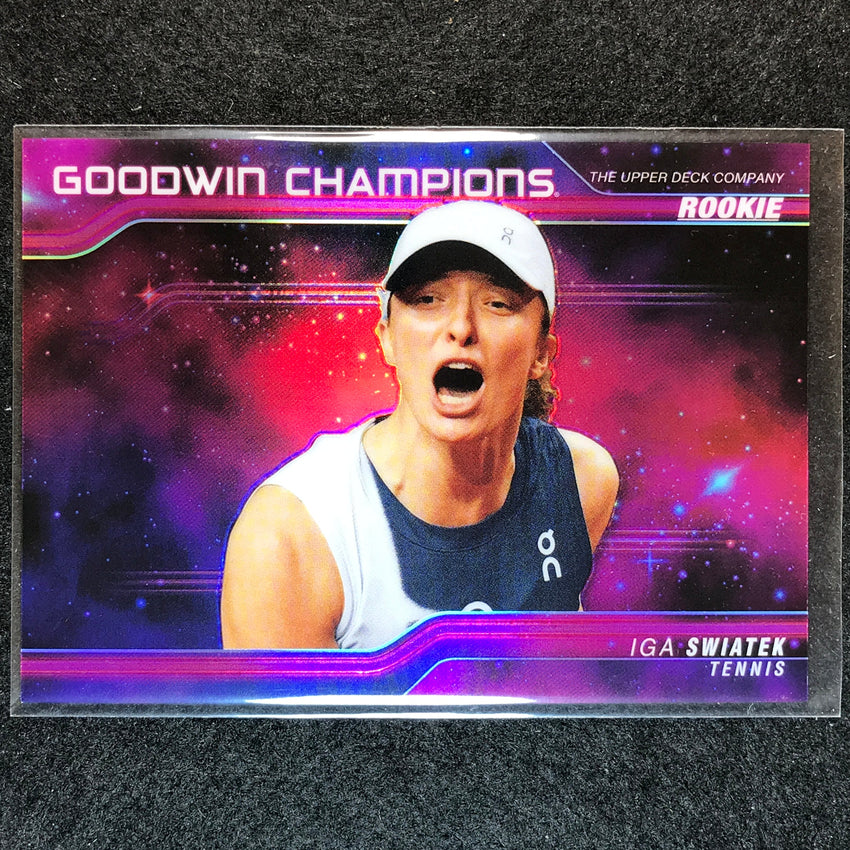 2023 Goodwin Champions IGA SWIATEK Platinum Horizontal Rookie Cosmic 31/199 #67