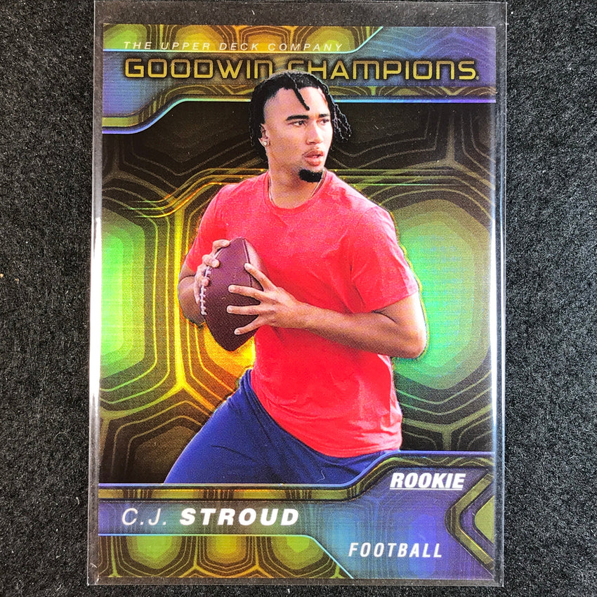 2023 Goodwin Champions C.J. STROUD Platinum Rookie Tortoise Shell 146/149