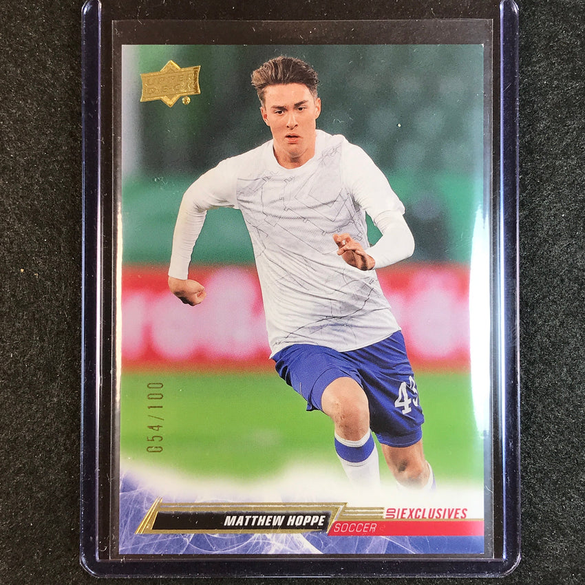 2023 Goodwin Champions MATTHEW HOPPE Upper Deck Rookie Exclusives 54/100