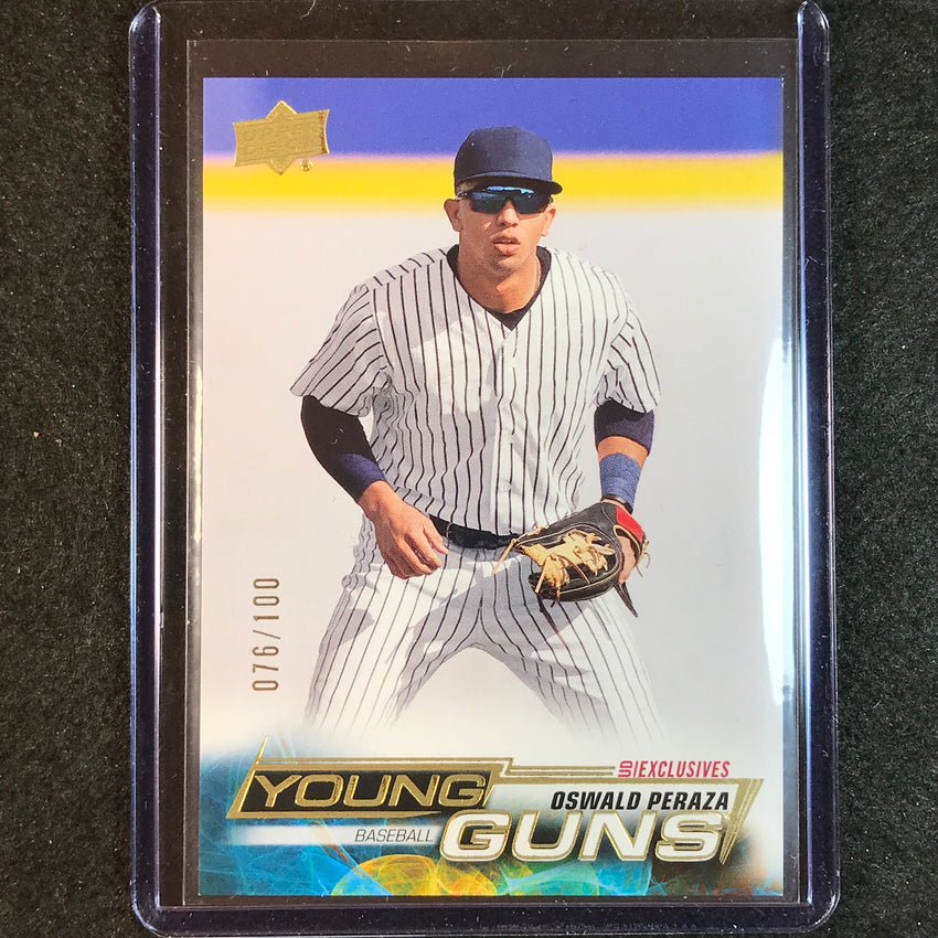 2023 Goodwin Champions OSWALD PERAZA Young Guns Rookie Exclulsives 76/100
