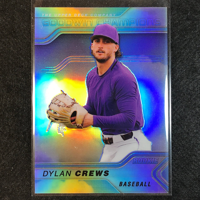 2023 Goodwin Champions DYLAN CREWS Platinum Rookie Sky 24/99