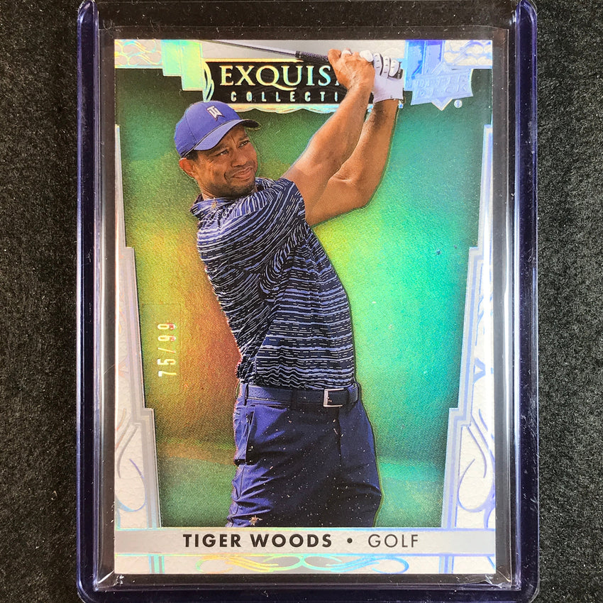 2023 Goodwin Champions TIGER WOODS Exquisite Collection 75/99