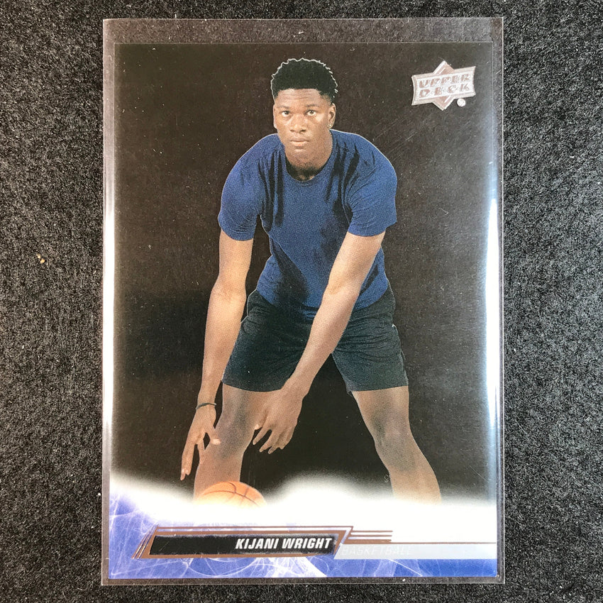 2023 Goodwin Champions KIJANI WRIGHT Upper Deck Rookie Clear Cut Acetate #17
