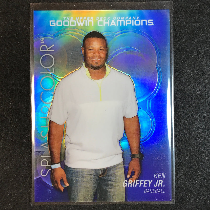 2023 Goodwin Champions KEN GRIFFEY JR. Platinum Splash of Color Aquamarine 37/75