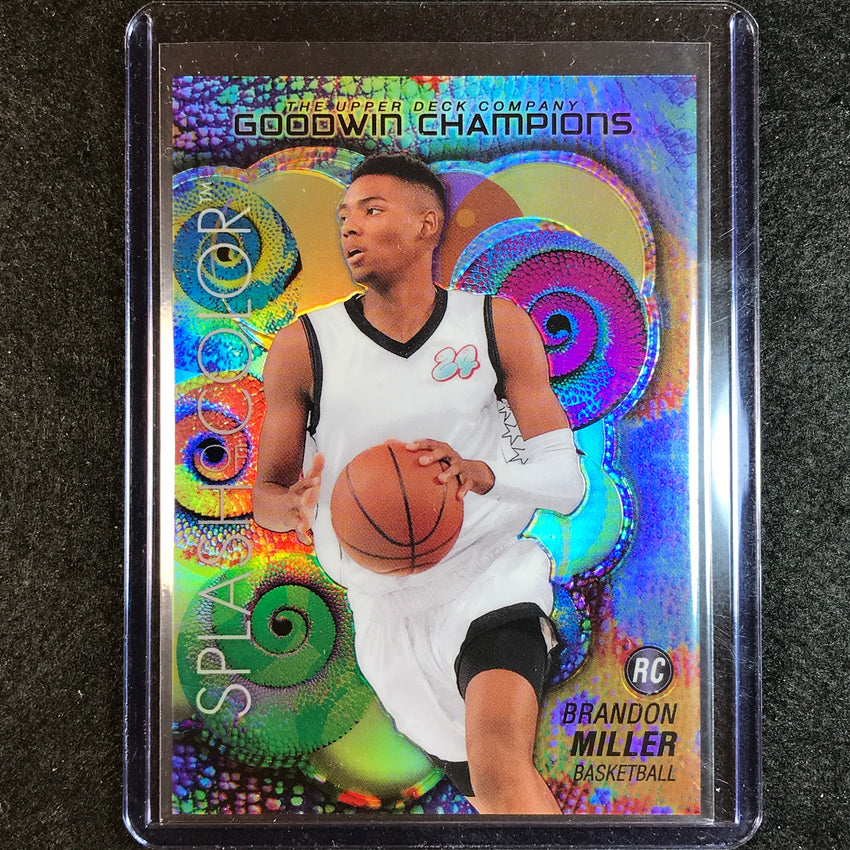 2023 Goodwin Champions BRANDON MILLER Platinum Splash of Color Chameleon 7/49