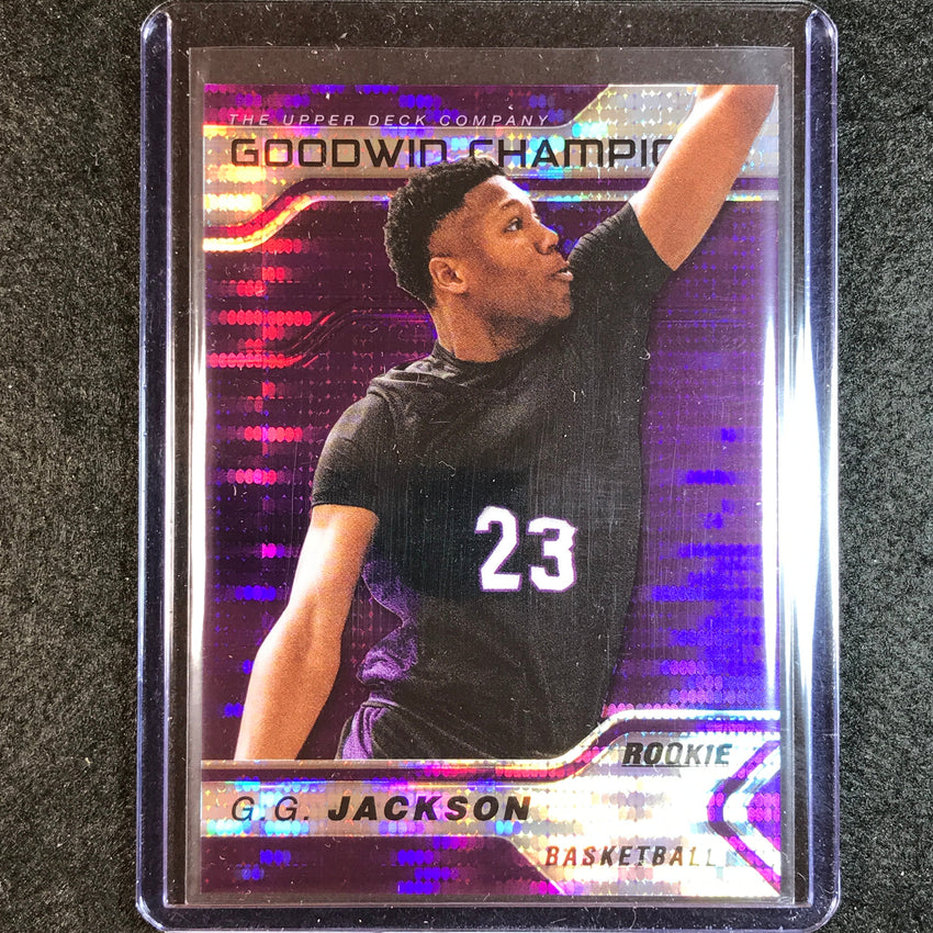 2023 Goodwin Champions G.G. JACKSON Platinum Rookie Purple Pulsar 13/23