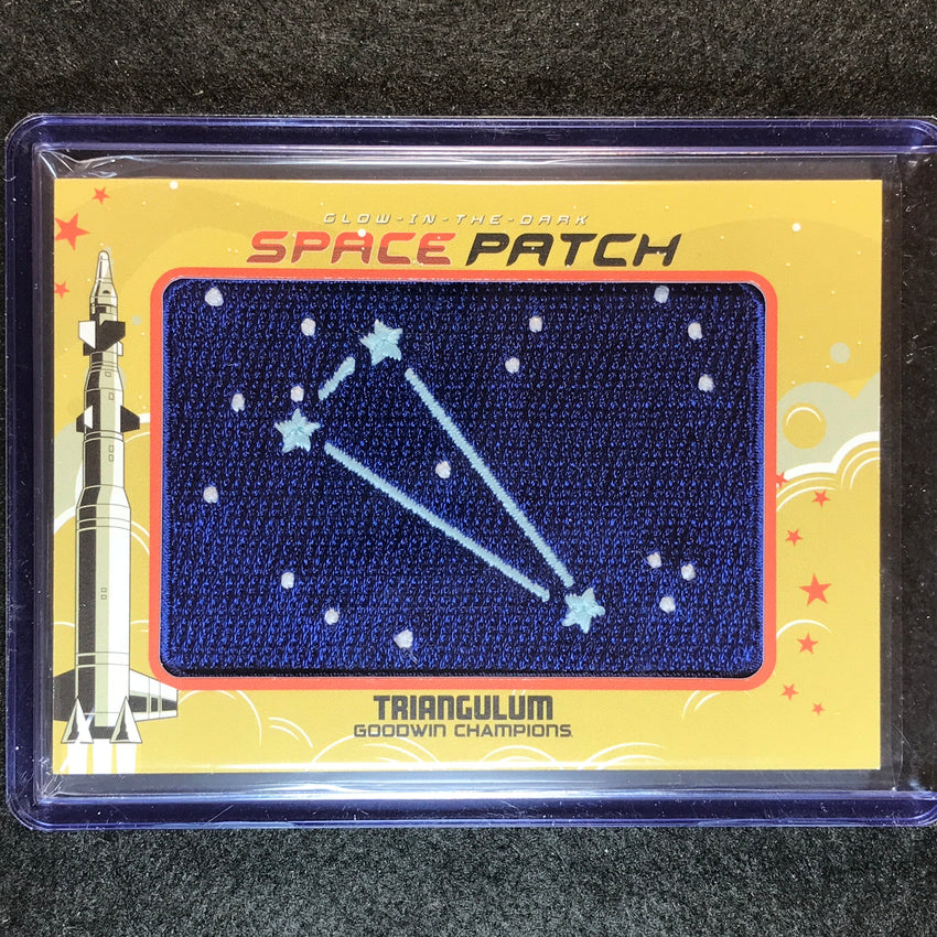 2023 Goodwin Champions TRIANGULUM Glow in the Dark Space Patch Tier 1 #37