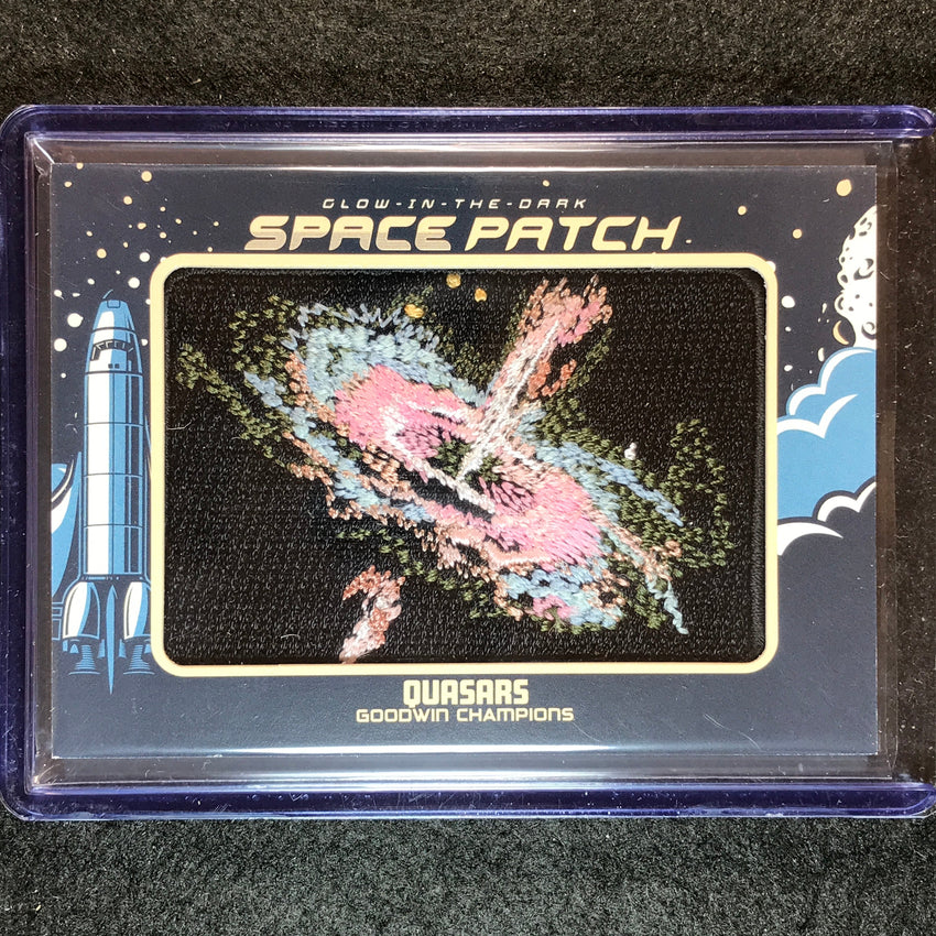 2023 Goodwin Champions QUASARS Glow in the Dark Space Patch Tier 3 #76