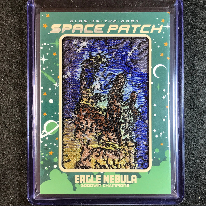 2023 Goodwin Champions EAGLE NEBULA Glow in the Dark Space Patch Tier 4 #88