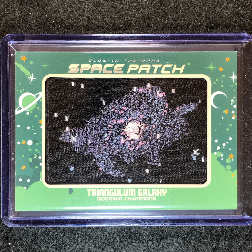 2023 Goodwin Champions TRIANGULUM GALAXY Glow in the Dark Space Patch Tier 4 #94