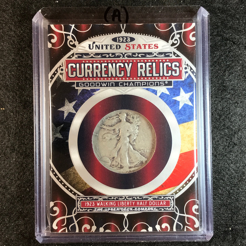 2023 Goodwin Champions WALKING LIBERTY HALF DOLLAR United Currency Relic No.5 (A)