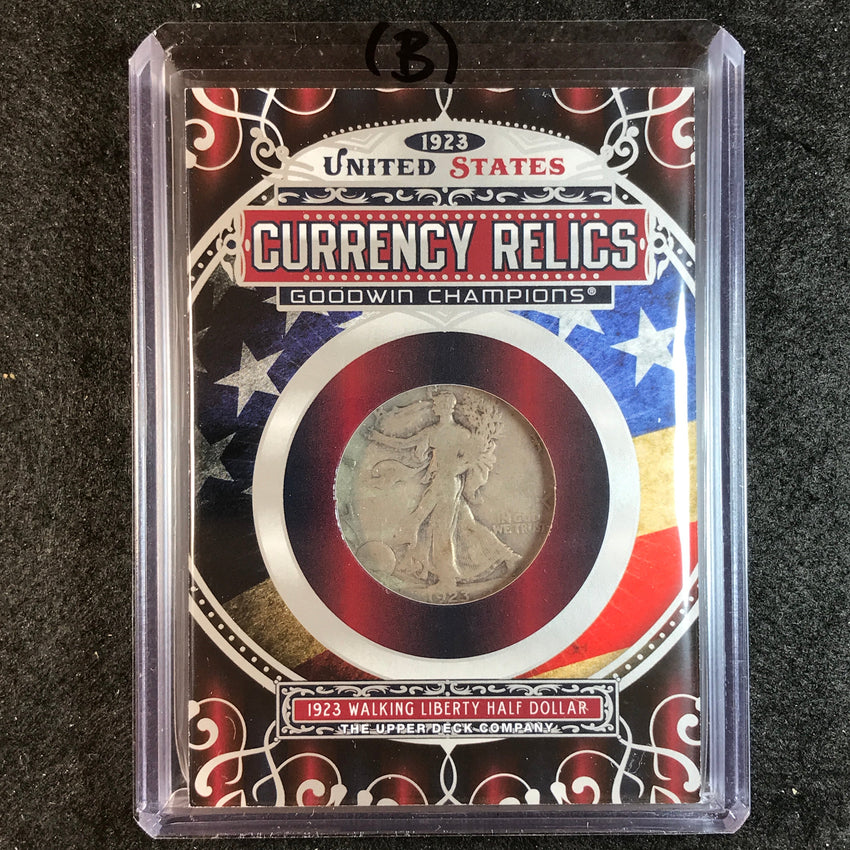 2023 Goodwin Champions WALKING LIBERTY HALF DOLLAR United Currency Relic No.5 (B)