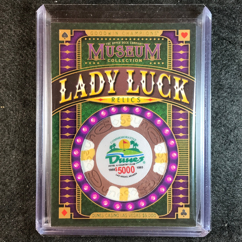 2023 Goodwin Champions DUNES CASINO LAS VEGAS $5000 Lady Luck Relic No.16