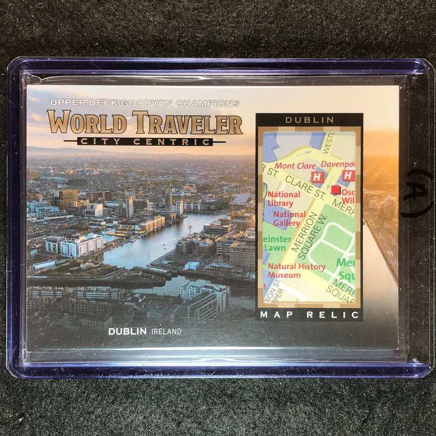 2023 Goodwin Champions DUBLIN World Traveler City Centric Map Relic No.25 (A)