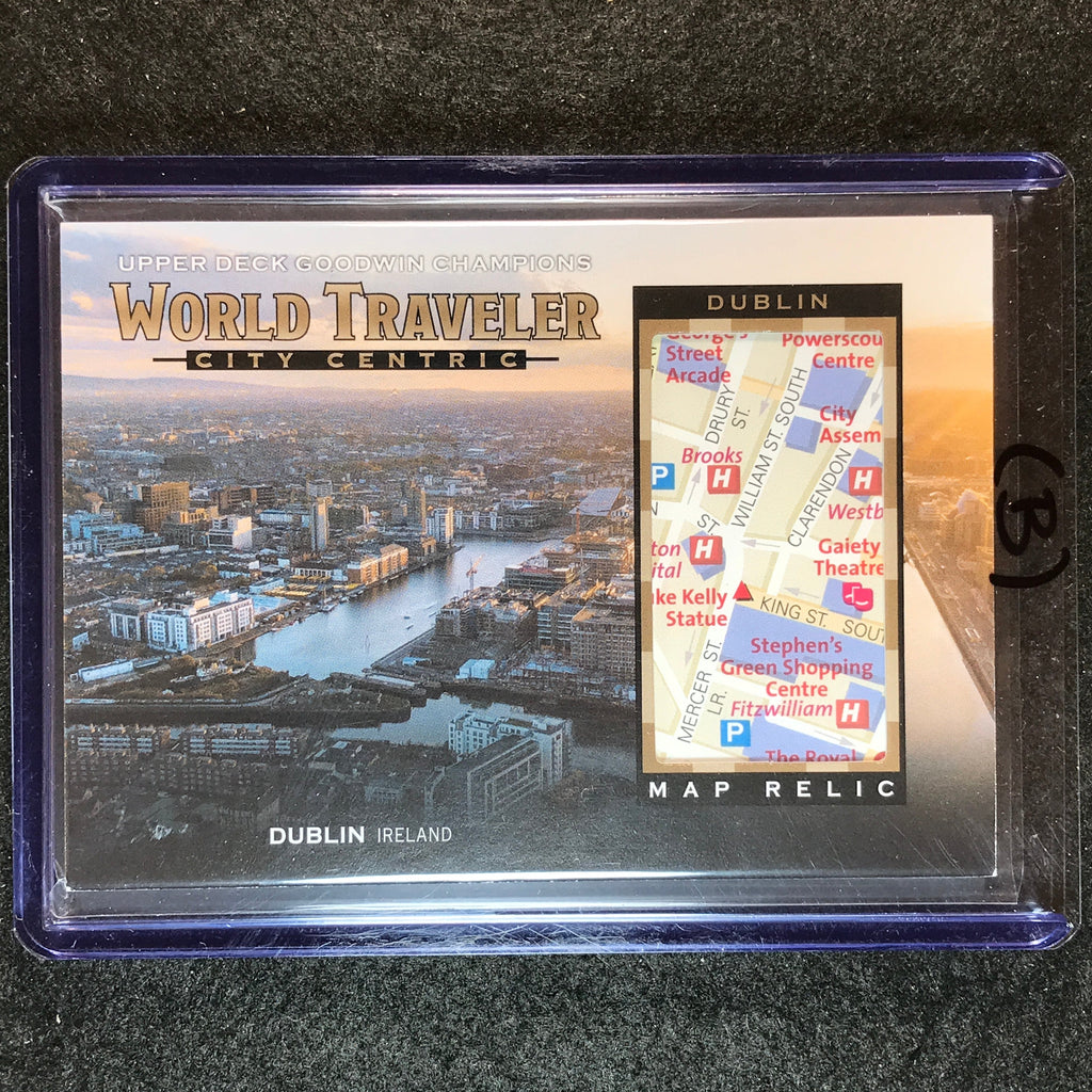 Goodwin Projection Map 2023 Goodwin Champions DUBLIN World Traveler City Centric Map Relic #2 ...